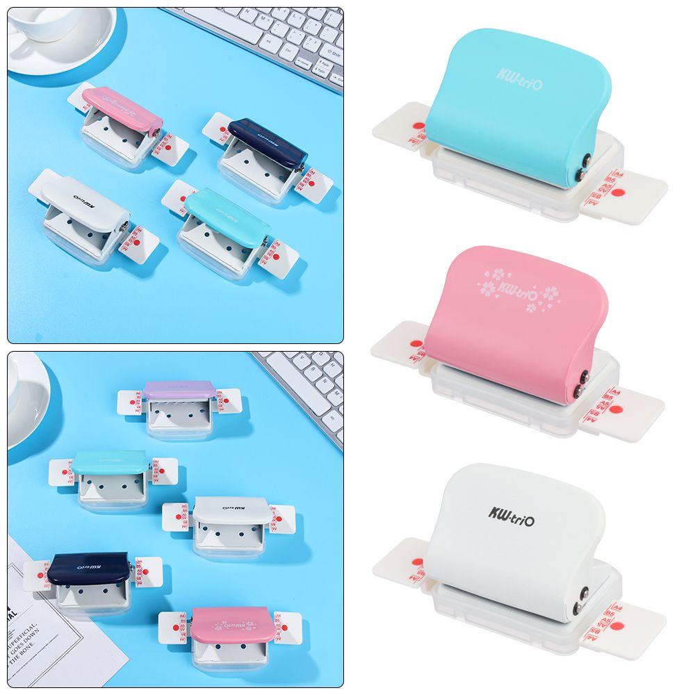 PISTA Dụng Cụ Đục Lỗ Lá Cây 6 / 26 / 30 Lỗ Tiện Lợi