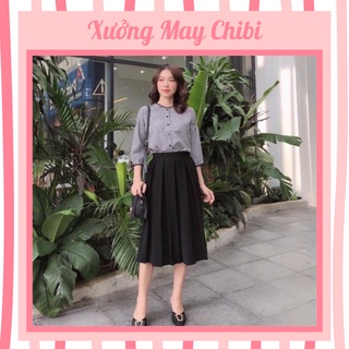 Chân váy xếp ly công sở Siêu Hot