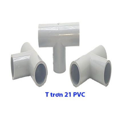 Nối ống nước chữ T đường kính 21mm nhựa PVC (BỊCH 5 CÁI)