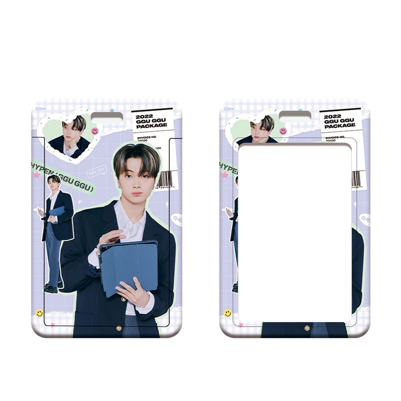 Xrmy Ví Đựng Thẻ id / Danh Thiếp enhypen Gugu / sunghoon sunoo Junwon ni-Kie