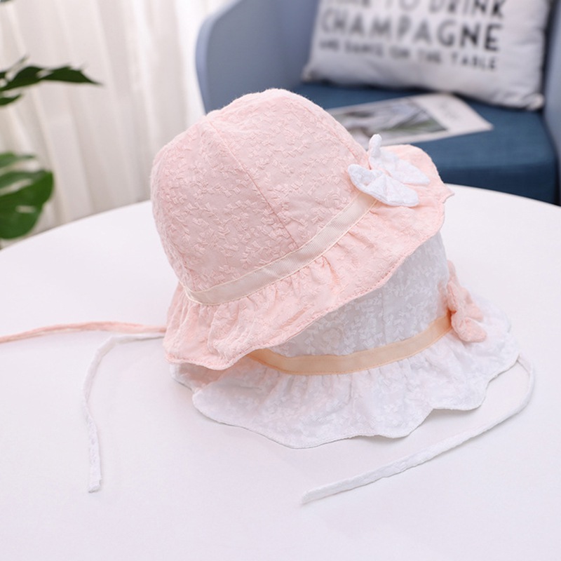 Nón Vành Tròn Thời Trang Dành Cho Bé Gái 1-3 Tuổi