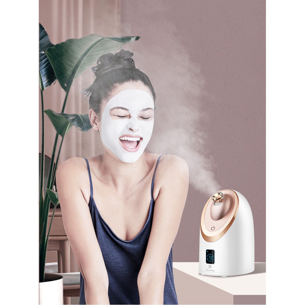 Máy Xông Hơi Da Mặt Nóng Lạnh MKS-X75, Máy Xông Hơi Tinh Dầu Thảo Dược