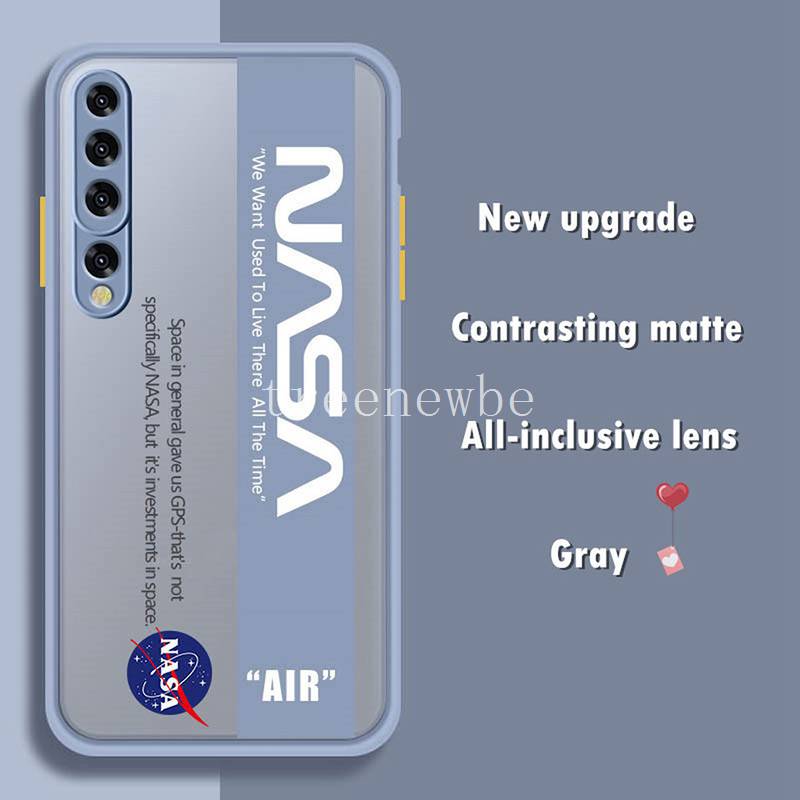 Ready Stock For Samsung Galaxy A51 A71 4G A50 A50s A30s A70 Note 20 Ultra 10 Plus S20 S10 S9 S8 Plus Inns Contrasting Matte All-inclusive Lens Protector Tide Brand Case Astronaut Anti-fall Back Cover