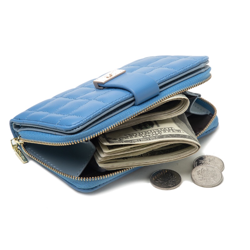 Ví Da Pu Thiết Kế Đơn Giản Thời Trang Cho Nữ