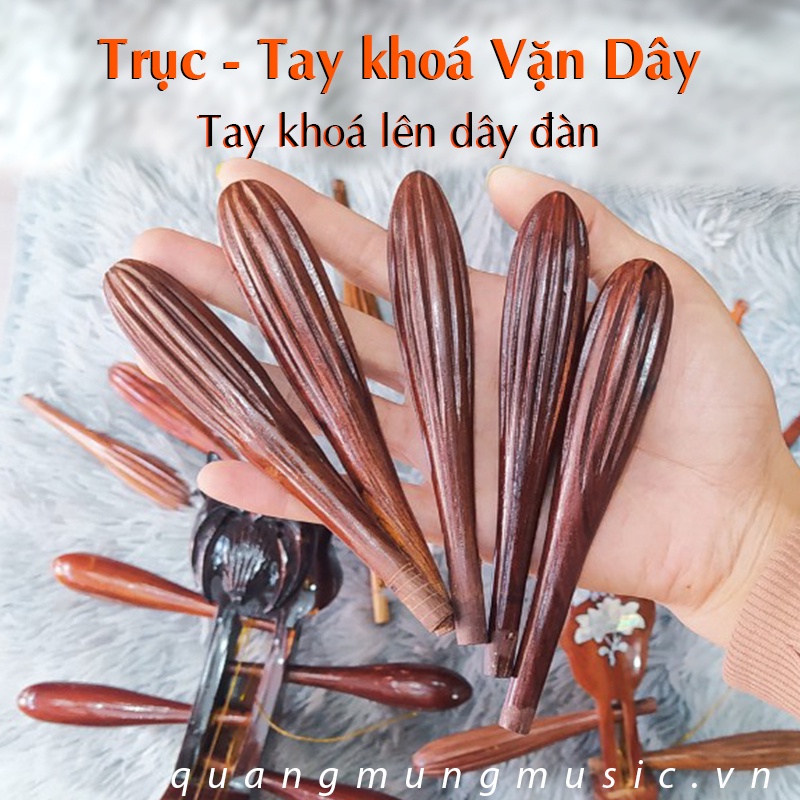 Tay Khoá Lên Dây Đàn - Trục Vặn Sỏ Dây Đàn Tỳ Bà, Đàn Nguyệt