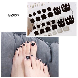 Miếng dán móng chân - Nail Wraps (22 miếng dán khô)