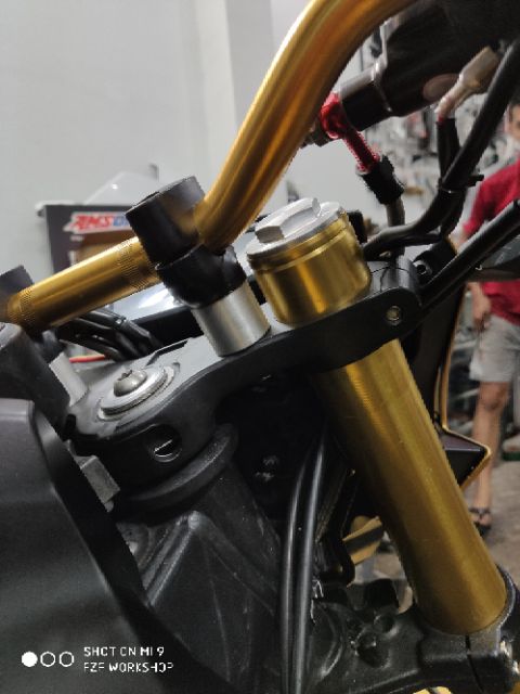 Phuộc usd cb190 full bộ canh sẵn cho Fz150 Fz155 , su gsx r,s , cbr