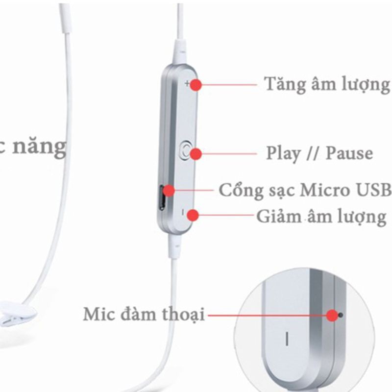 Tai Nghe Bluetooth Sports Headset S6 V4.1