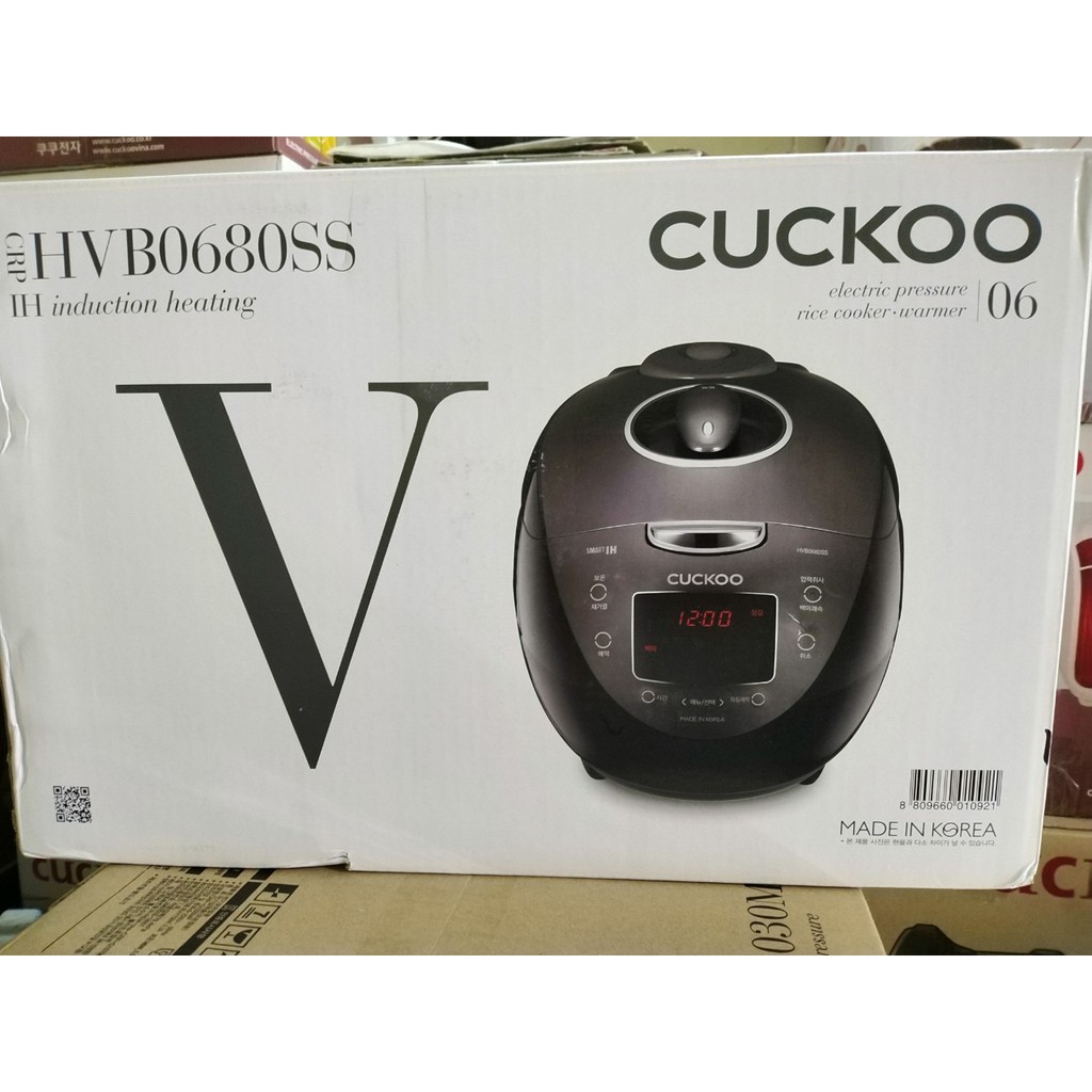 [Trả góp 0%] Nồi cơm cao tần CUCKOO CRP-HVB0680SS 1L | BigBuy360 - bigbuy360.vn