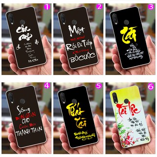 Ốp lưng Huawei Nova 3i (Ốp Dẻo) - Thư Pháp, Tài, Tài Lộc, Phát Tài, Cha Mẹ, Cuộc Sống