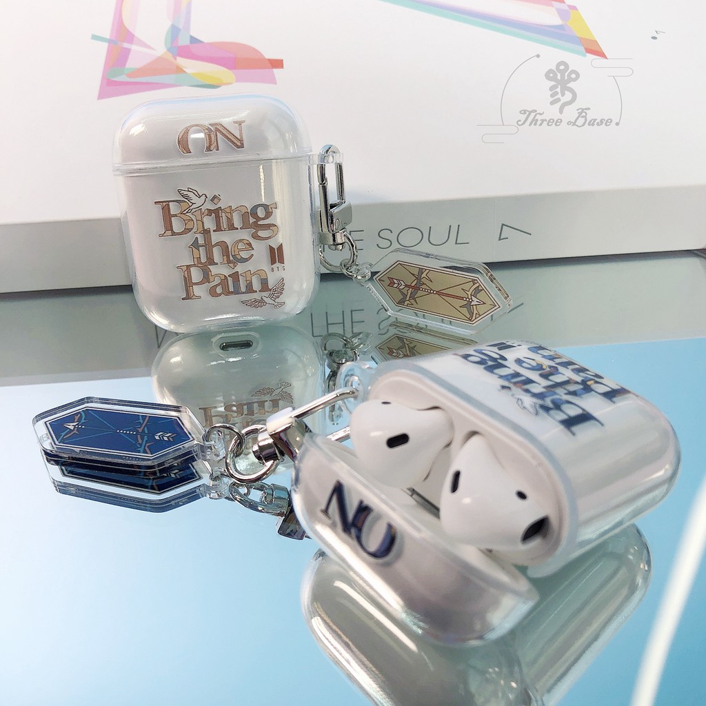 Vỏ Bảo Vệ Hộp Sạc Tai nghe không dây airpods pro samsung galaxy buds live pro Bằng tpu Mềm Họa Tiết bangtan boys Hàn Quốc
