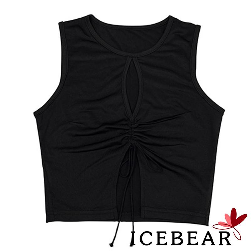 Áo croptop không tay màu sắc thời trang dành cho nữ