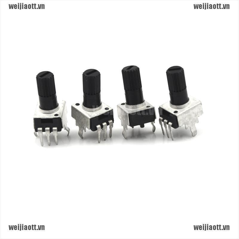 10 Chiết Áp Wjiao Rv09 5-100k 12.5mm 3 Pin