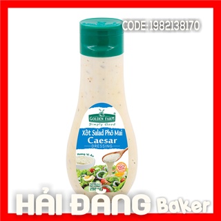 Xốt salad phô mai golden farm - chai 250ml