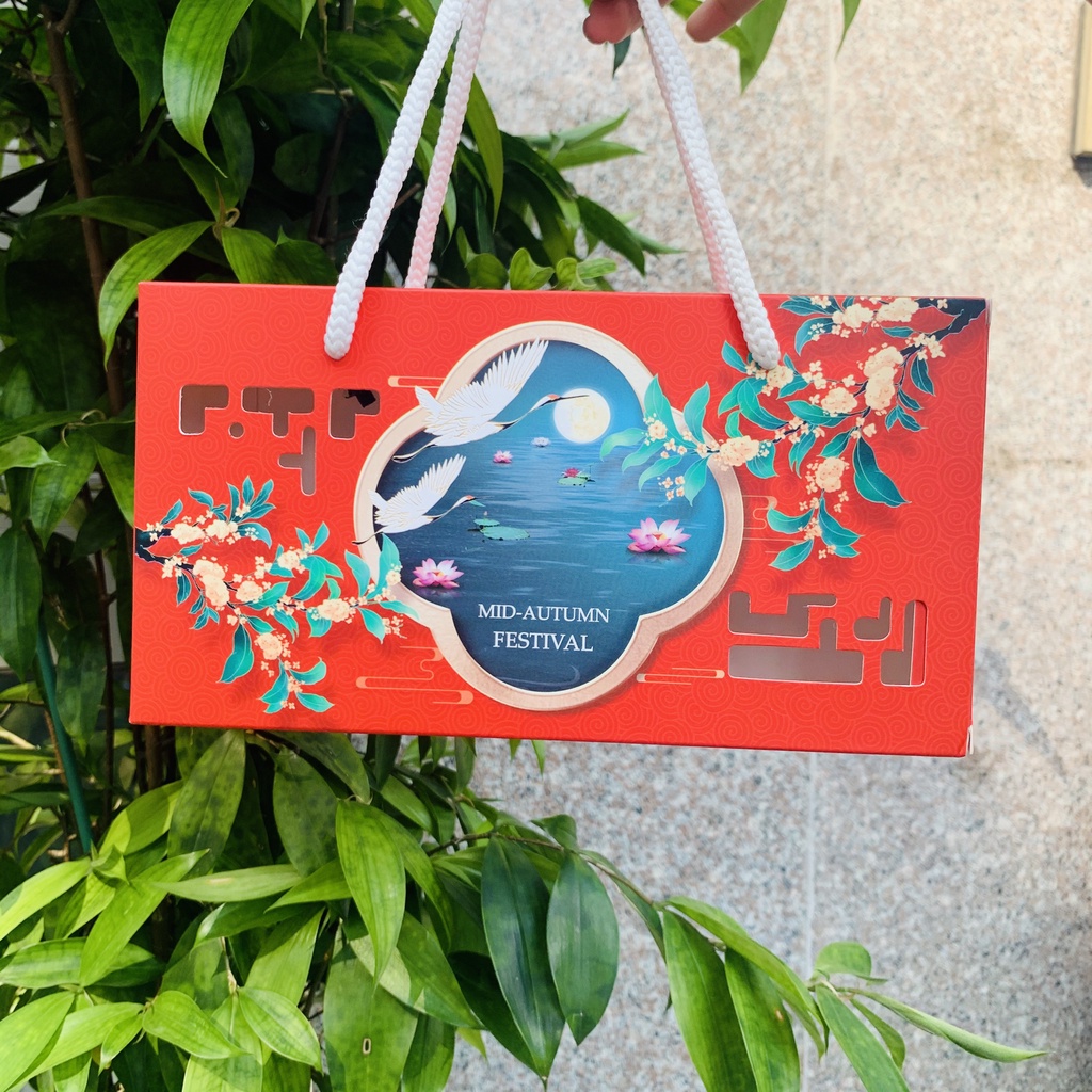 FREE SHIP Hộp trung thu 2 bánh chỉ 8k