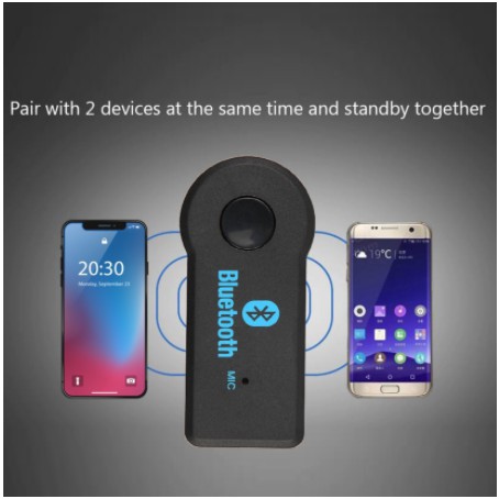 Đầu Bluetooth Chuyển Đổi Stereo Sang Audio USB dùng cho xe hơi ôtô giắc 3.5 điện thoại rảnh tay cho iphone ipad android