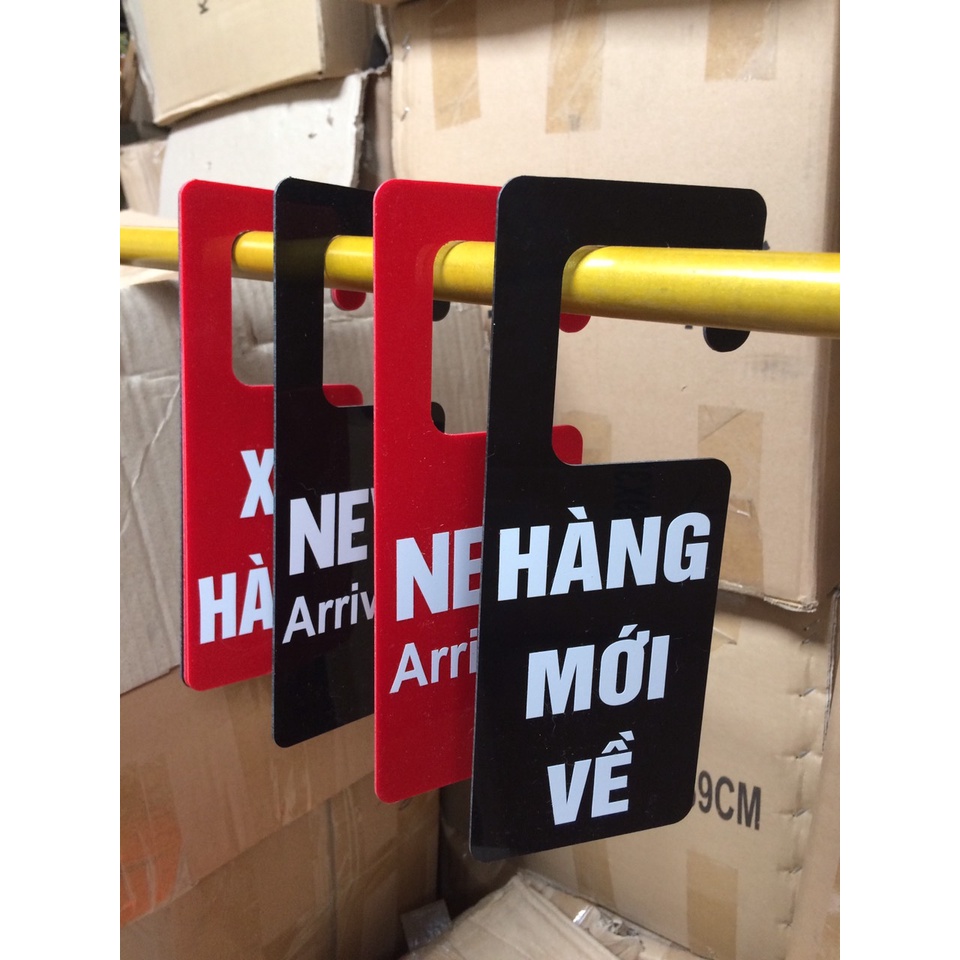 Bảng quảng cáo, bảng giảm giá chất liệu mika cao cấp