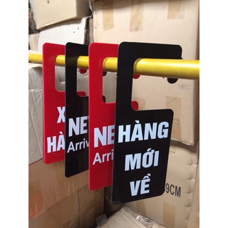 Bảng quảng cáo, bảng giảm giá chất liệu mika cao cấp