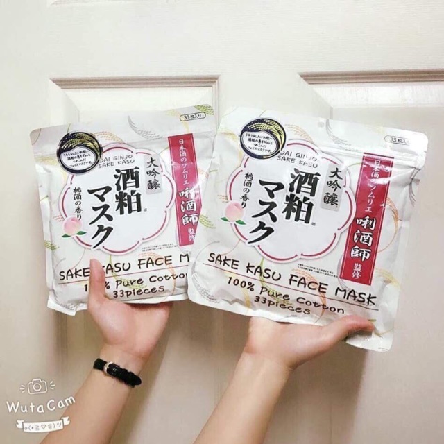Mặt nạ bã rượu Sake Kasu face mask