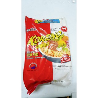 Mỳ Koreno Hàn Quốc 1 kg (10 gói mì)