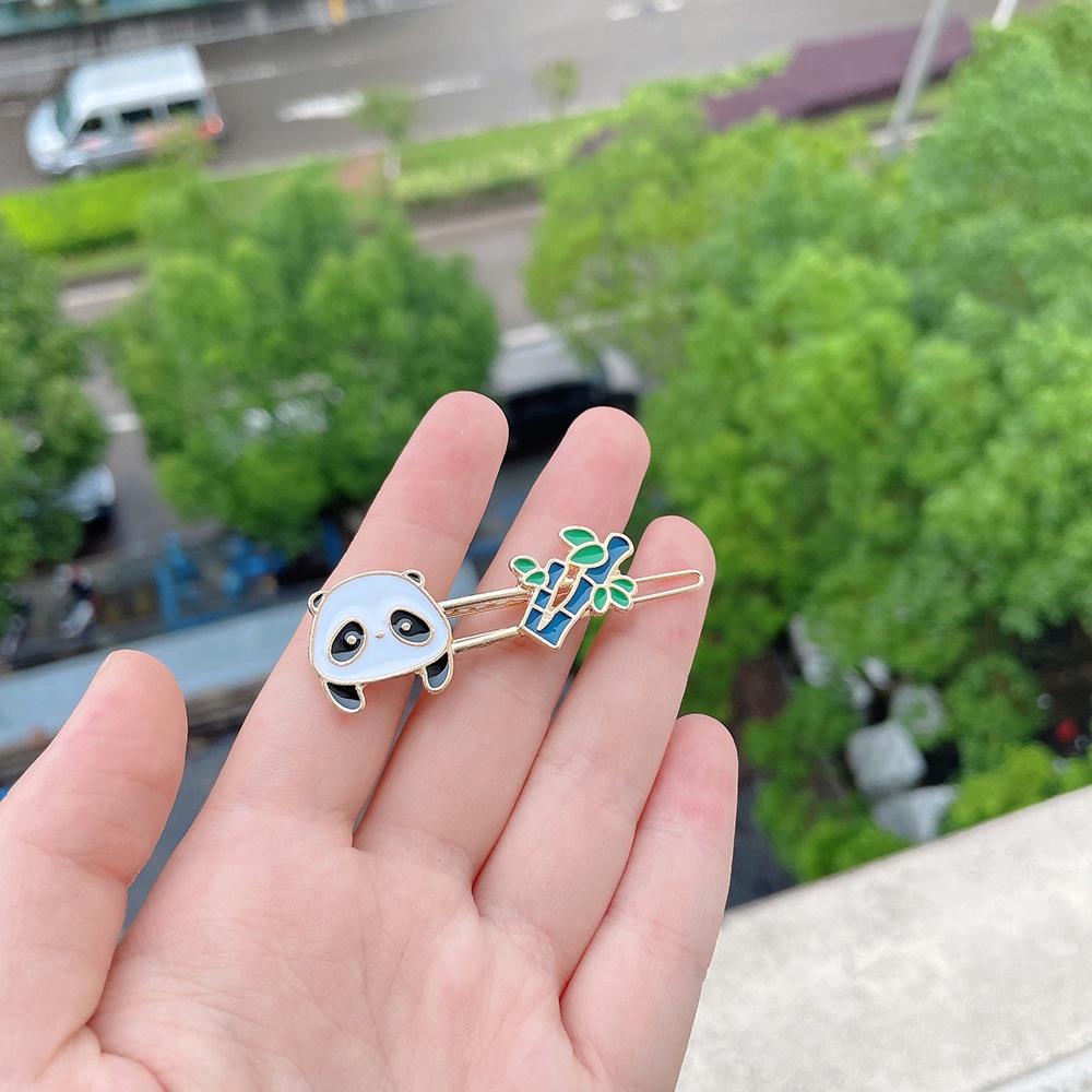 Kẹp tóc QIHE JEWELRY hình động vật hoạt hình xinh xắn cho bé gái
