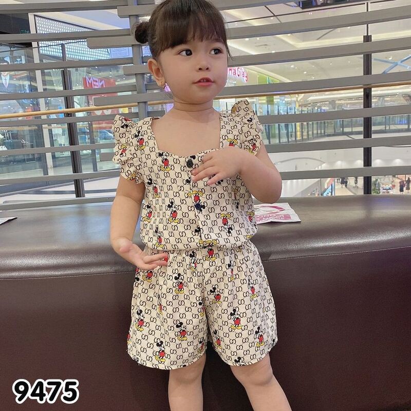 Bộ Đũi Cánh Tiên Bé Gái Có Size Cho Bé Từ 7-22KG