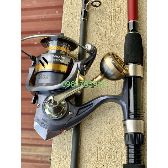 Combo cần ruby câu sông huyền thoại nhấc tĩnh 3kg  tải cá 12-15kg hàng  hót