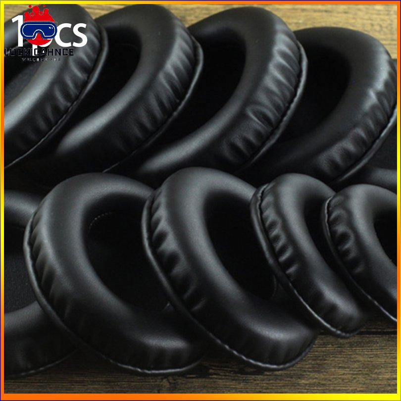 Đệm bọc bảo vệ tai nghe chụp đầu hình bầu dục bằng da 707