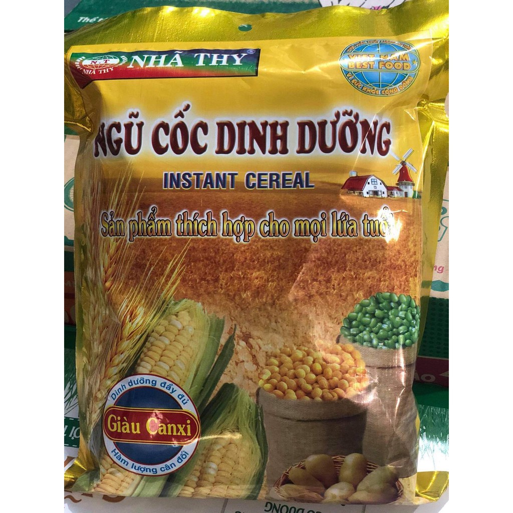 Ngũ Cốc Dinh Dưỡng Nhã Thy 500g, Bột ngũ cốc dinh dưỡng, ngũ cốc ăn sáng