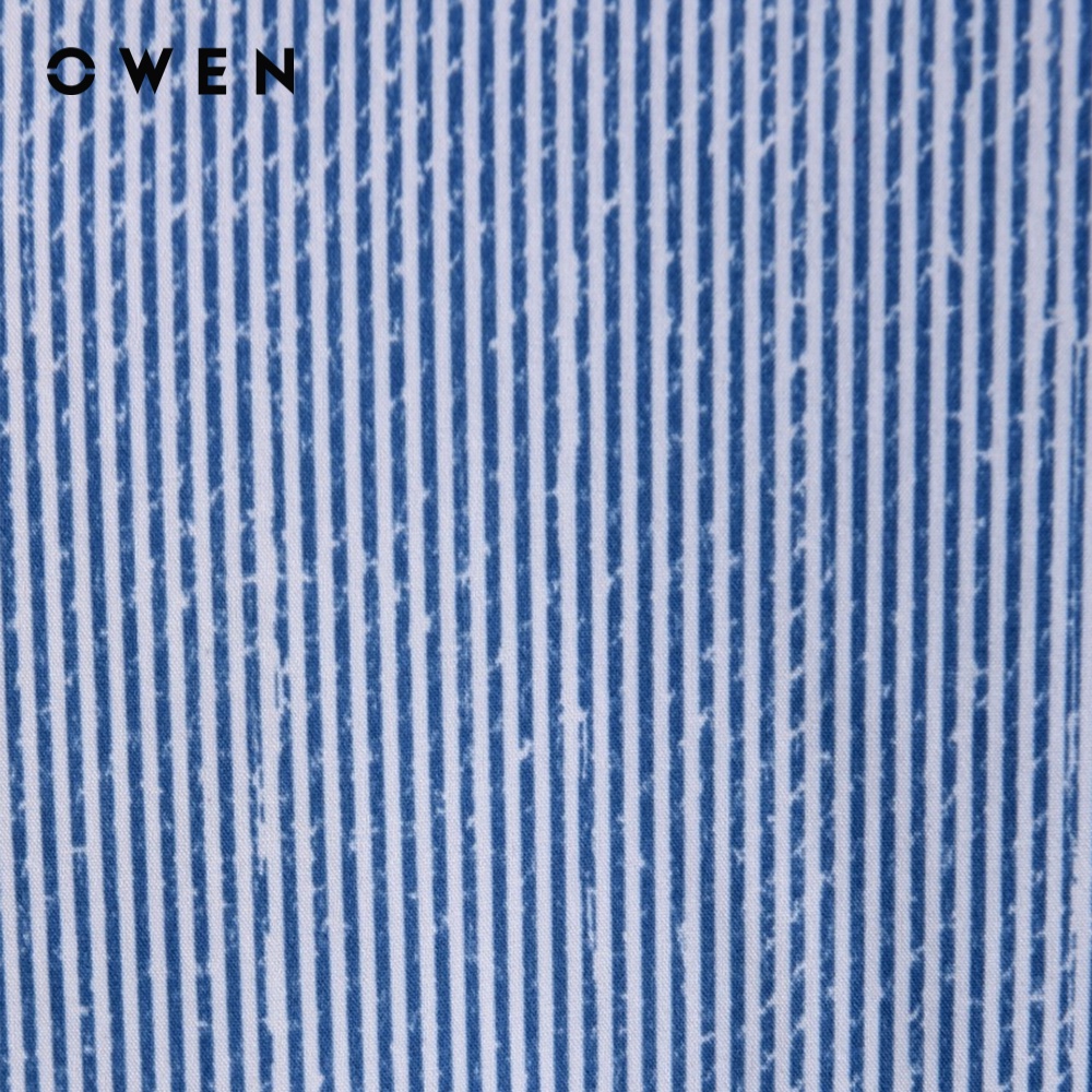 Quần Short Tây Nam Owen Poly Trendy màu xanh - SS20357