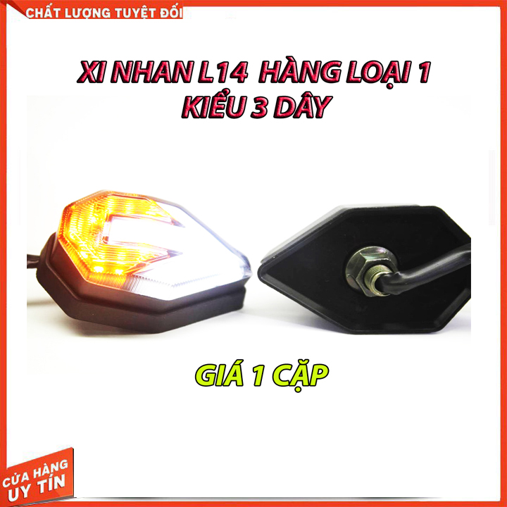 Cặp Đèn Xinhan Led L14 Gắn Vario , WINNER X và mọi loại xe máy