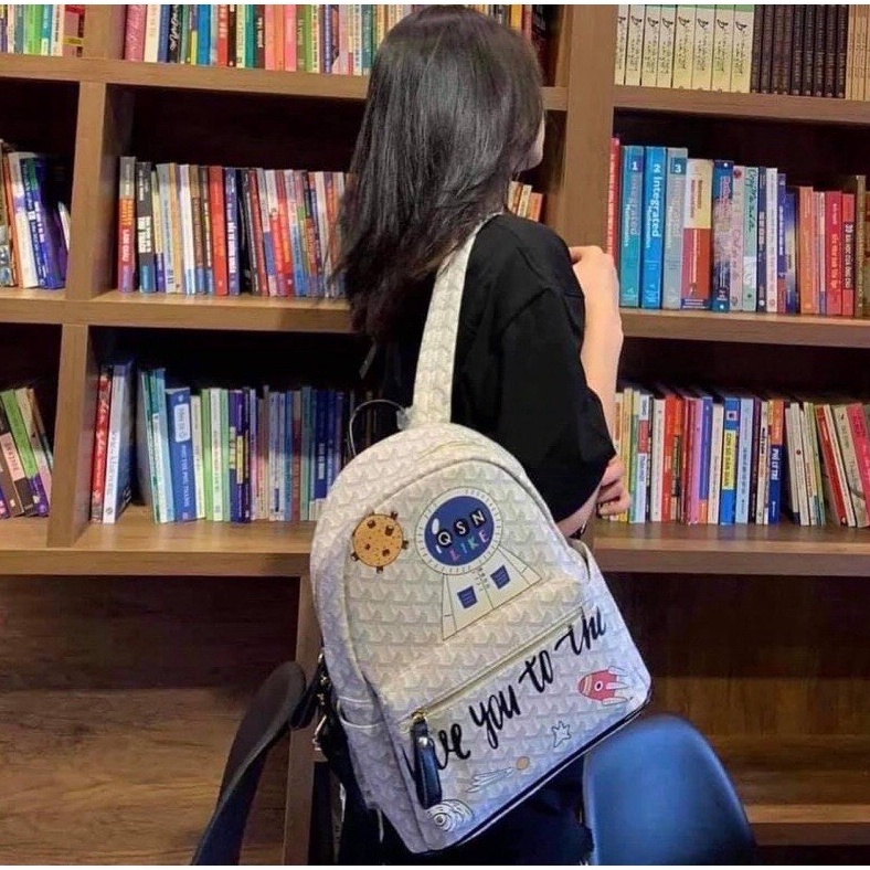 Balo Edmond Chính Hãng Backpack New Season Tặng Kèm Móc Ngựa