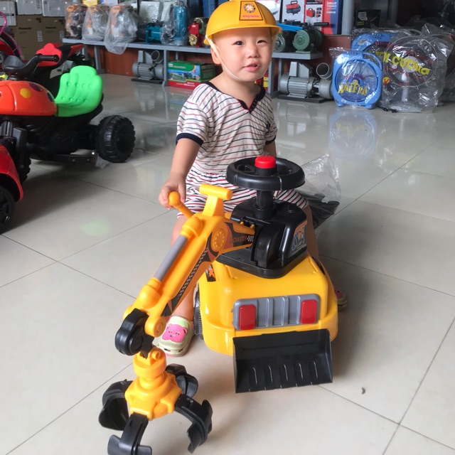Máy xúc đồ chơi loại to