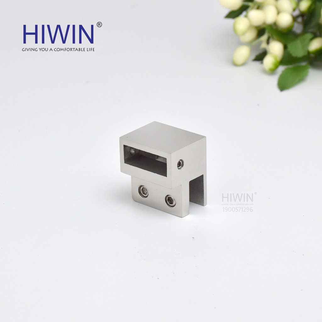 Kẹp kính thanh giằng cabin kính inox 304 mặt gương Hiwin SB-807F