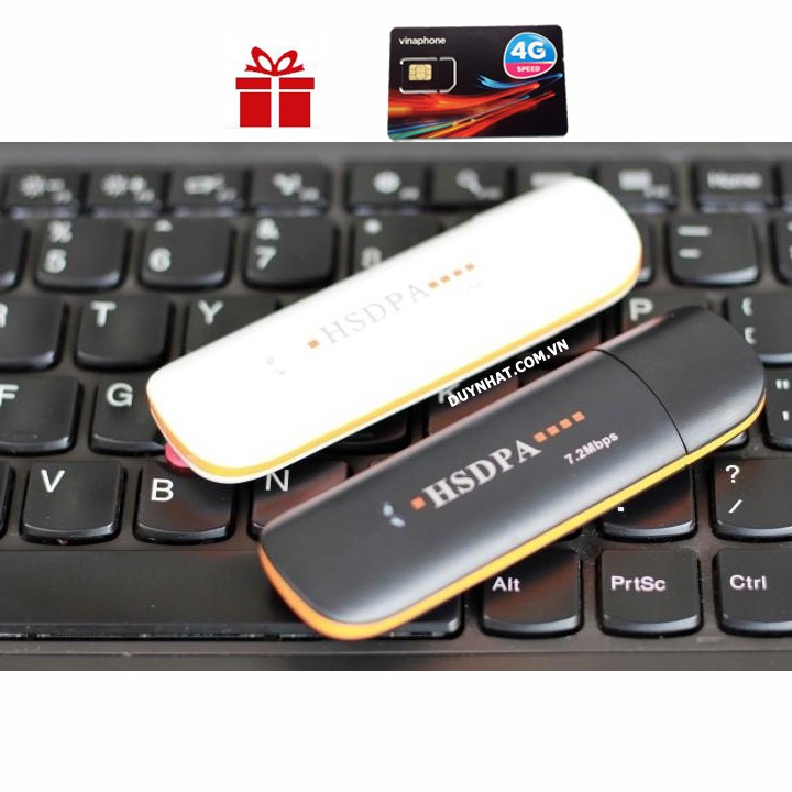 USB 3G HSDPA 7.2Mbps là thiết bị kết nối Internet không dây qua sóng điện thoại với công nghệ 3G mới nhất tại Việt Nam | BigBuy360 - bigbuy360.vn