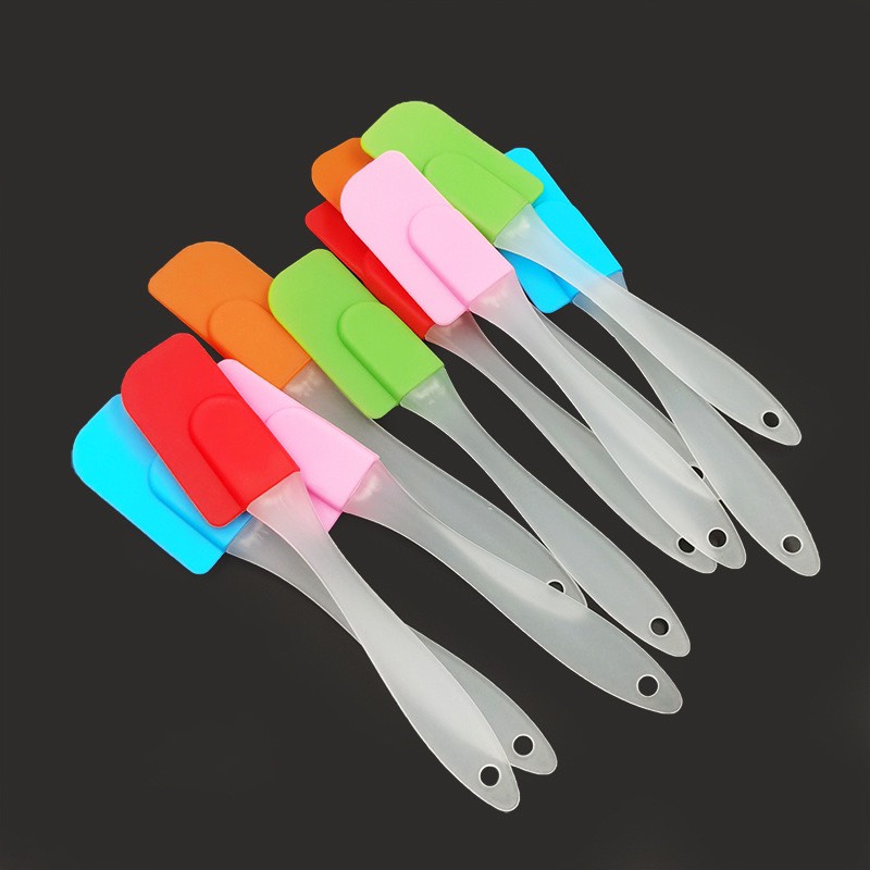Cây Quét Bột Phết Bánh Kem Bằng Silicone, Dụng Cụ Trộn Bột Phới Vét Bột Tiện Dụng