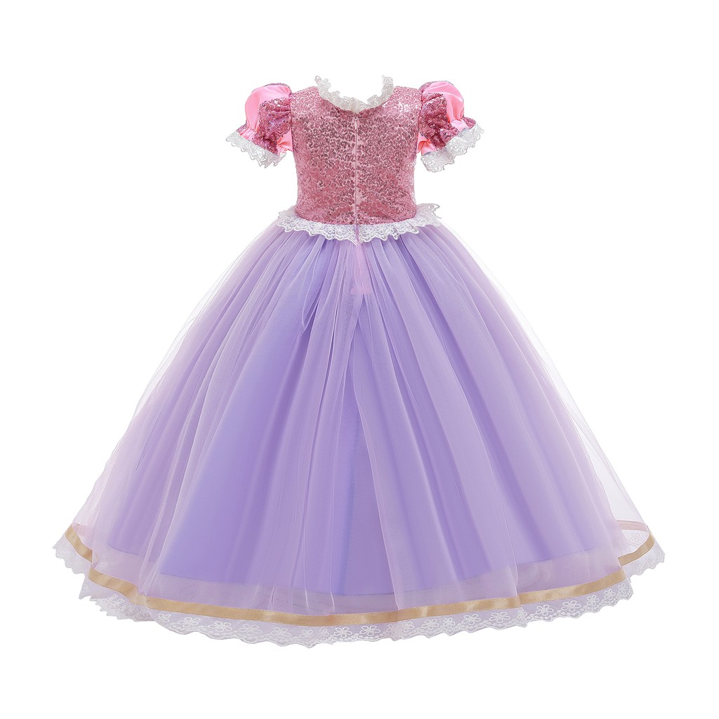 Girl Princess Dress Costume Set Christmas Halloween Party Costume Birthday Gift