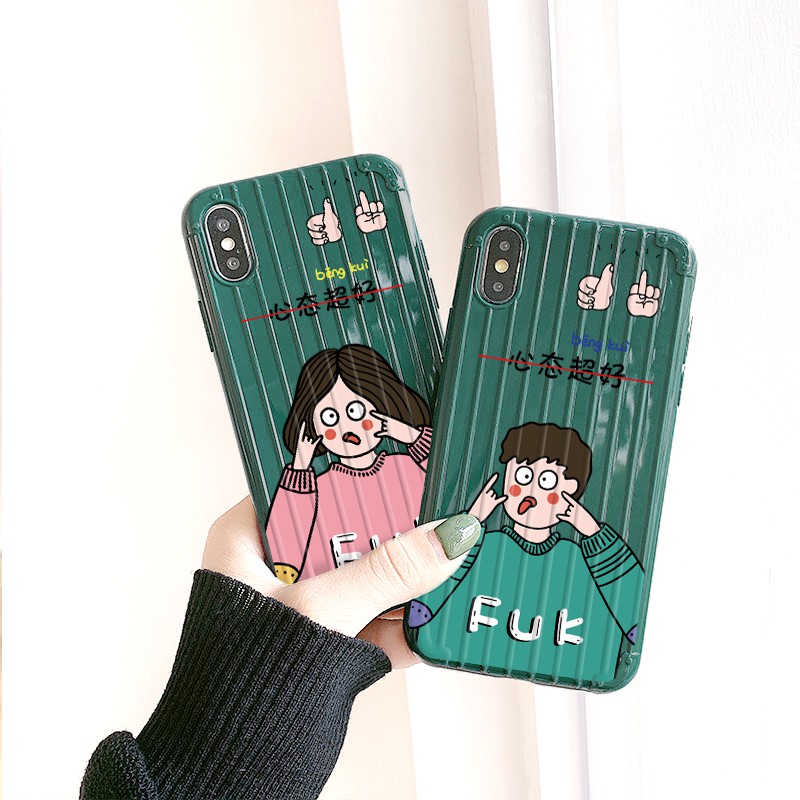 Ốp lưng iphone Fukkiu sọc 3D chống va đập 5/5s/6/6plus/6s/6splus/7/7plus/8/8plus/x/xs/11/12/pro/max/plus/promax | BigBuy360 - bigbuy360.vn