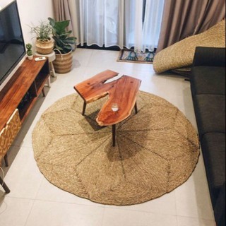 Thảm cói múi đặc kích thước 1m8, 2m