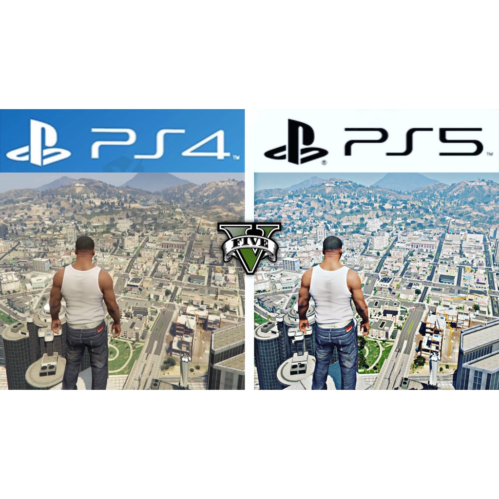 Đĩa game Grand Theft Auto V dành cho PS5