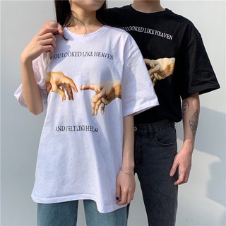 Áo Thun Tay Lỡ Unisex Form rộng Freesize 75kg loại tốt Chạm tay