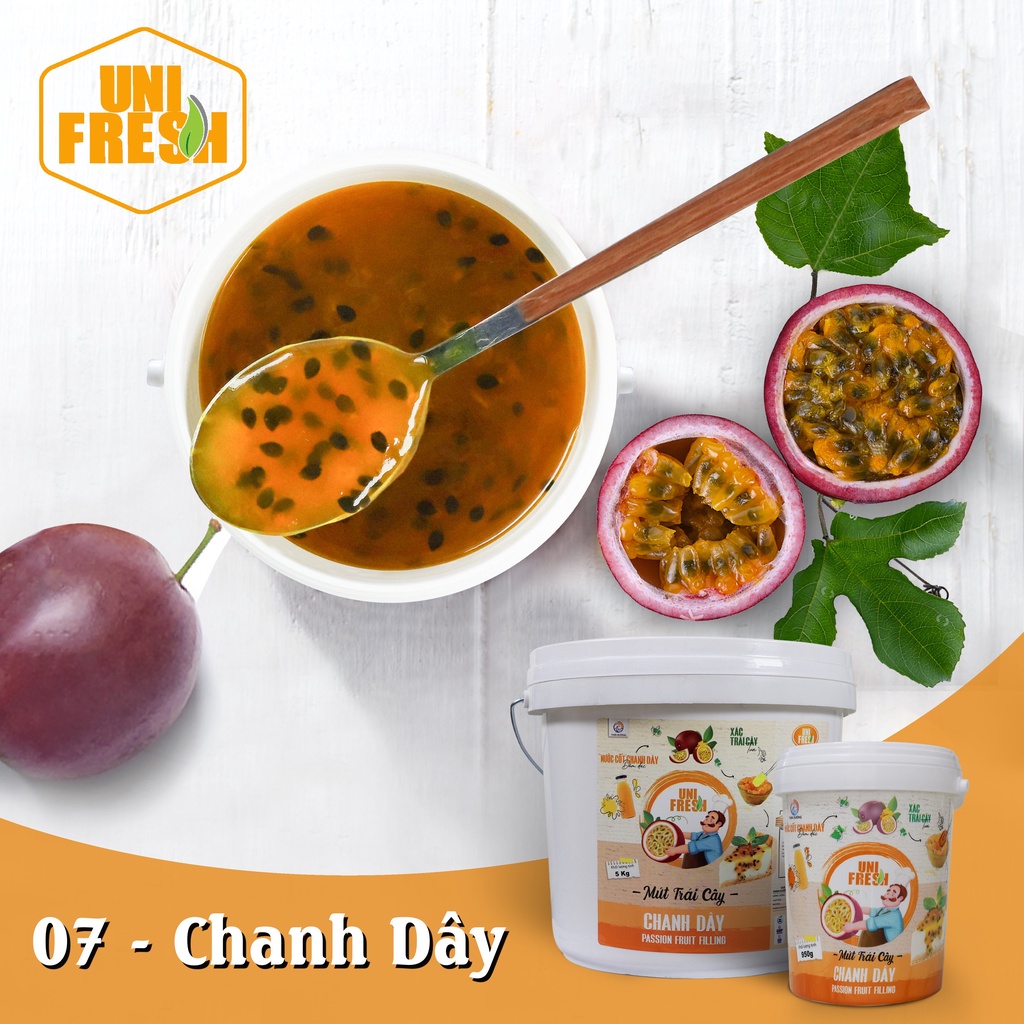 Mứt Trái Cây Vị Chanh Dây 950g - Passion Fruit Filling