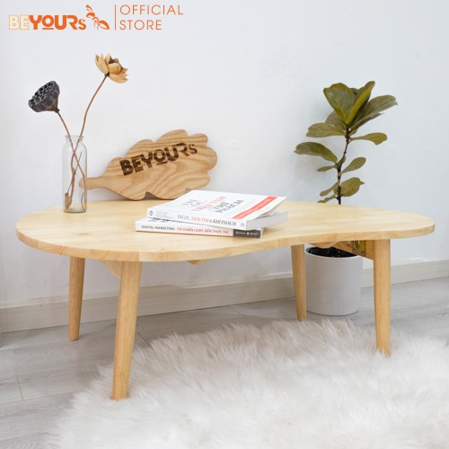 Bàn Trà Sofa Thông Minh BEYOURs D Table Bằng Gỗ Hình Hạt Đậu Nội Thất Lắp Ráp Phòng Khách