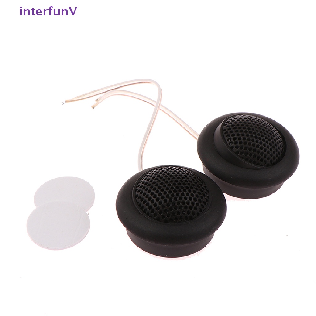 Bộ 2 Loa Hình Vòm Mini Hiệu Quả Cao Cho Hệ Thống Âm Thanh Xe Hơi