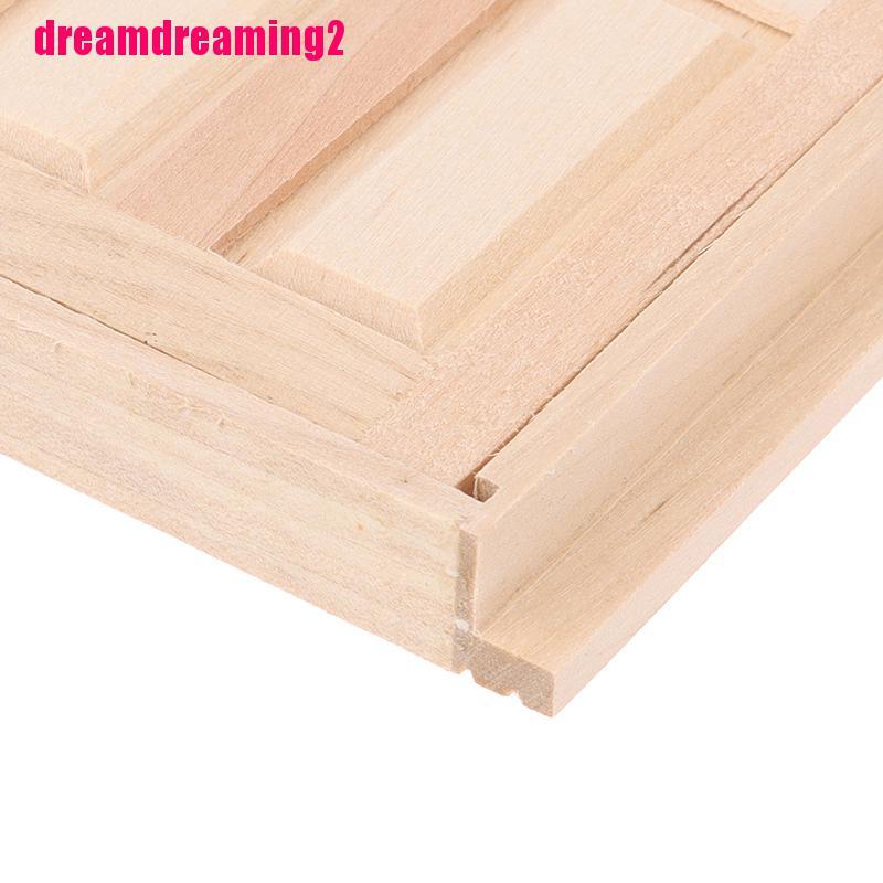 Cửa gỗ trang trí nhà búp bê xinh xắn chất lượng cao