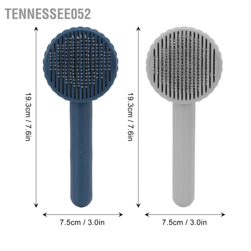 🌷Hàng Sẵn Lược chải lông chó mèo Chó có nút bấm Dụng Cụ Vệ Sinh Làm Đẹp Cho Thú Cưng