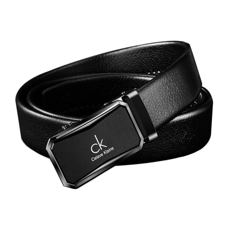 Dây thắt lưng nam da thật thời trang [CÓ VIDEO]