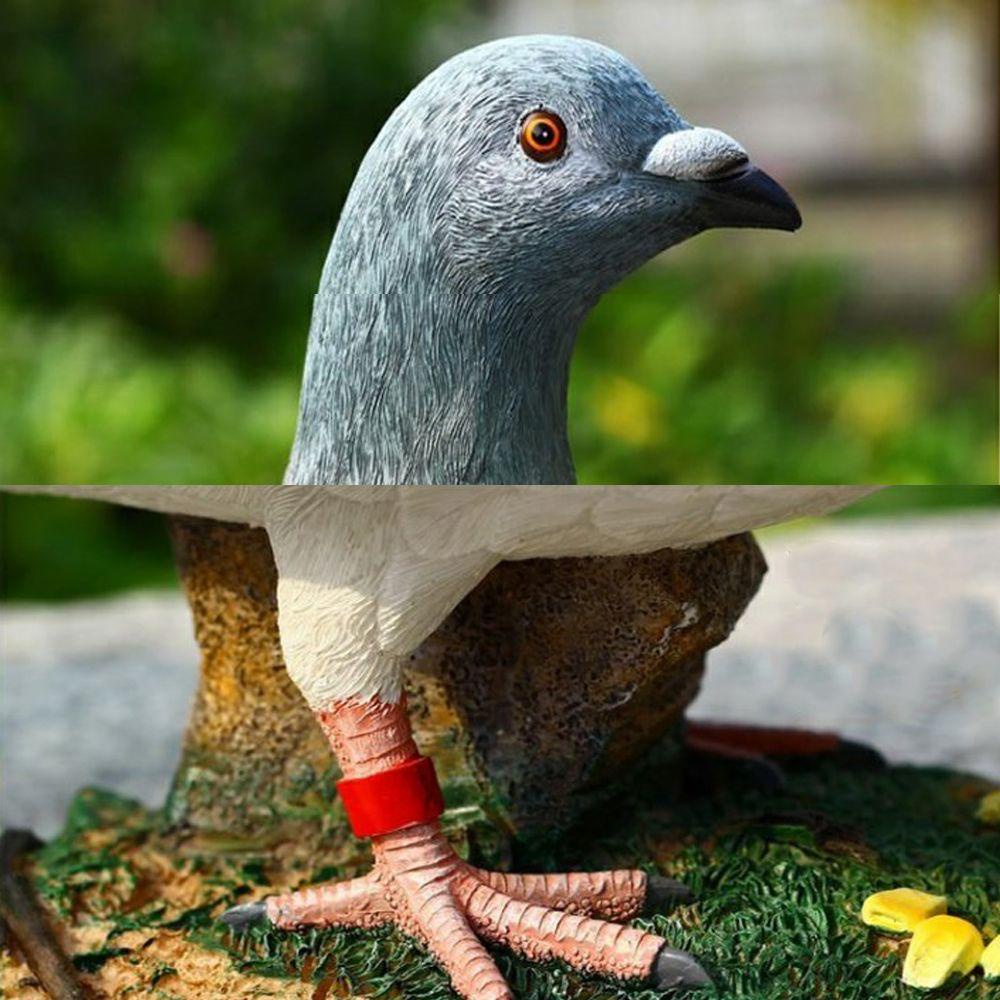 ✧Hành động✧ Mô Hình Chim Bồ Câu Bằng Nhựa Resin Thủ Công Sáng Tạo Trang Trí Nội Thất