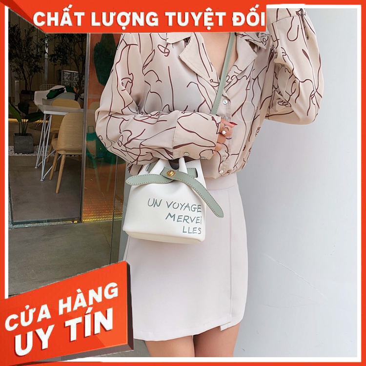 (Thanh Lý) Túi đeo chéo nữ phong cách thời trang Pháp (Hàng Ifashion)