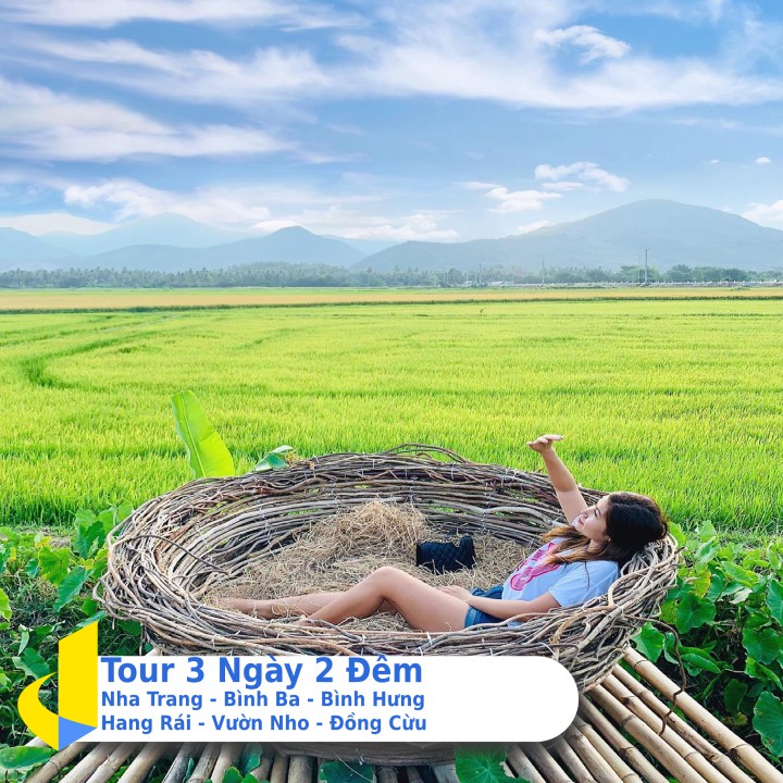 NHA TRANG [E-voucher] - Tour Nha Trang - Bình Ba - Bình Hưng - Hang Rái - Vườn Nho - Đồng Cừu 3N2Đ